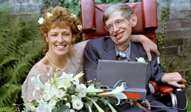 Стивен Хокинг и его вторая жена